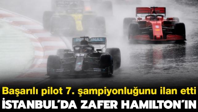 Trkiye Grand Prix'sinde zafer Lewis Hamilton'n! 7. ampiyonluunu ilan etti
