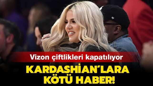 Vizon kirpik hayranı Kardashian'lara kötü haber: Vizon çiftliklerindeki hayvanlar koronavirüs mutasyonuna uğradı