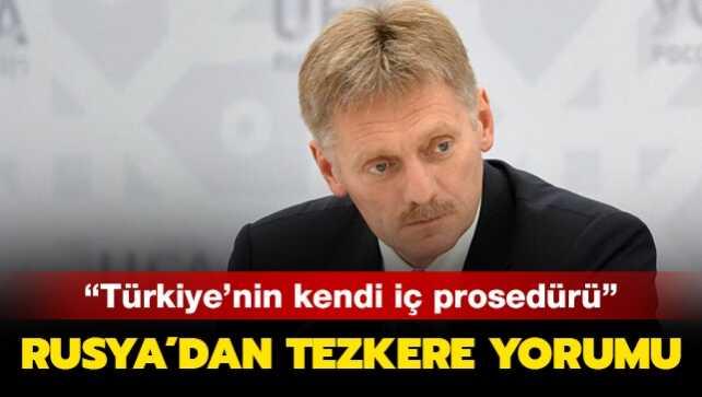Kremlin Sözcüsü Peskov'dan Azerbaycan tezkeresi yorumu