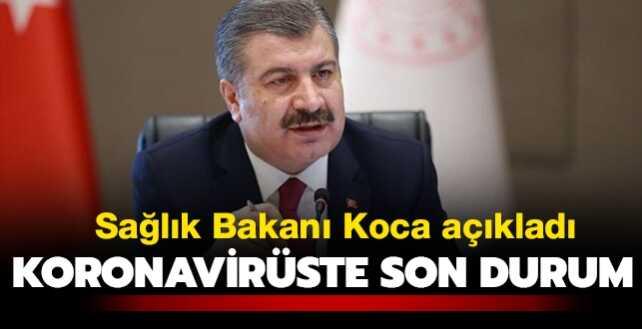 Sağlık Bakanı Koca paylaştı... İşte 16 Kasım koronavirüs tablosu