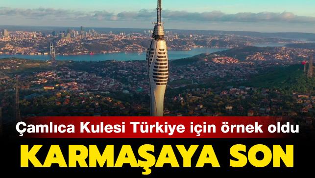 Çamlıca Kulesi Türkiye için örnek oldu: Frekans karmaşasına son