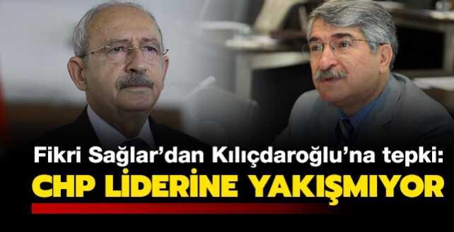 CHP'li Fikri Sağlar'dan Kılıçdaroğlu'na “ortak anayasa çalışması” tepkisi: Her iki yol da CHP'nin Genel Başkanı'na yakışmıyor