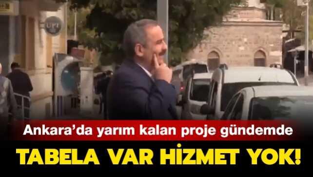 Ankara Büyükşehir Belediyesi'nin turizm projesi yarım kaldı: Tabela var hizmet yok!