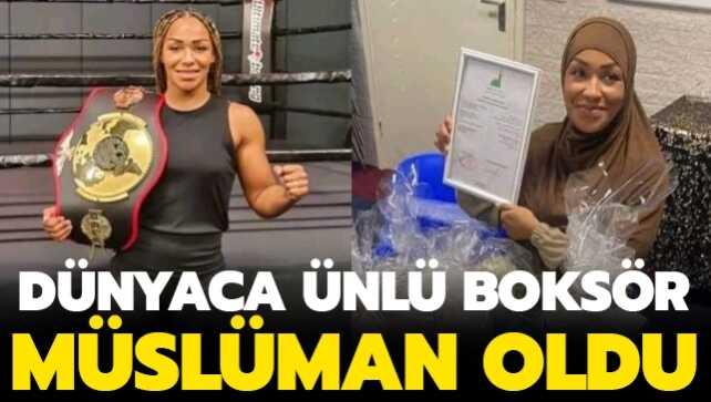 Dünyaca ünlü boksör Müslüman oldu