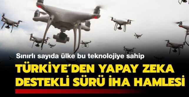Sınırlı sayıda ülke bu teknolojiye sahip: Türkiye'den yapay zeka destekli sürü İHA hamlesi