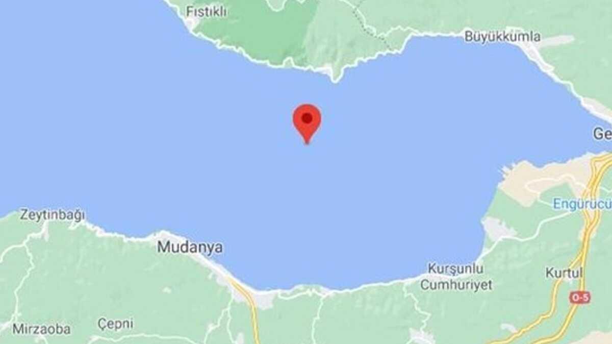 Marmara'da deprem meydana geldi