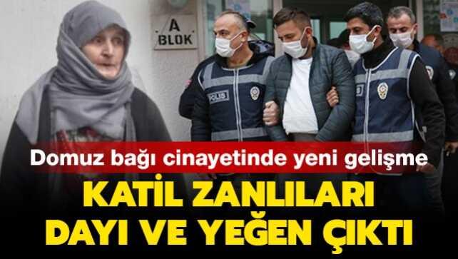 Domuz bağı cinayetinde yeni gelişme: Katil zanlıları dayı ve yeğen çıktı