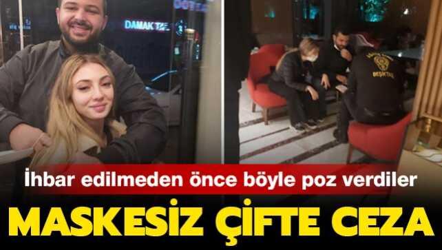 Sosyal medyadan ihbar edilmişlerdi: Maskesiz turist çifte ceza
