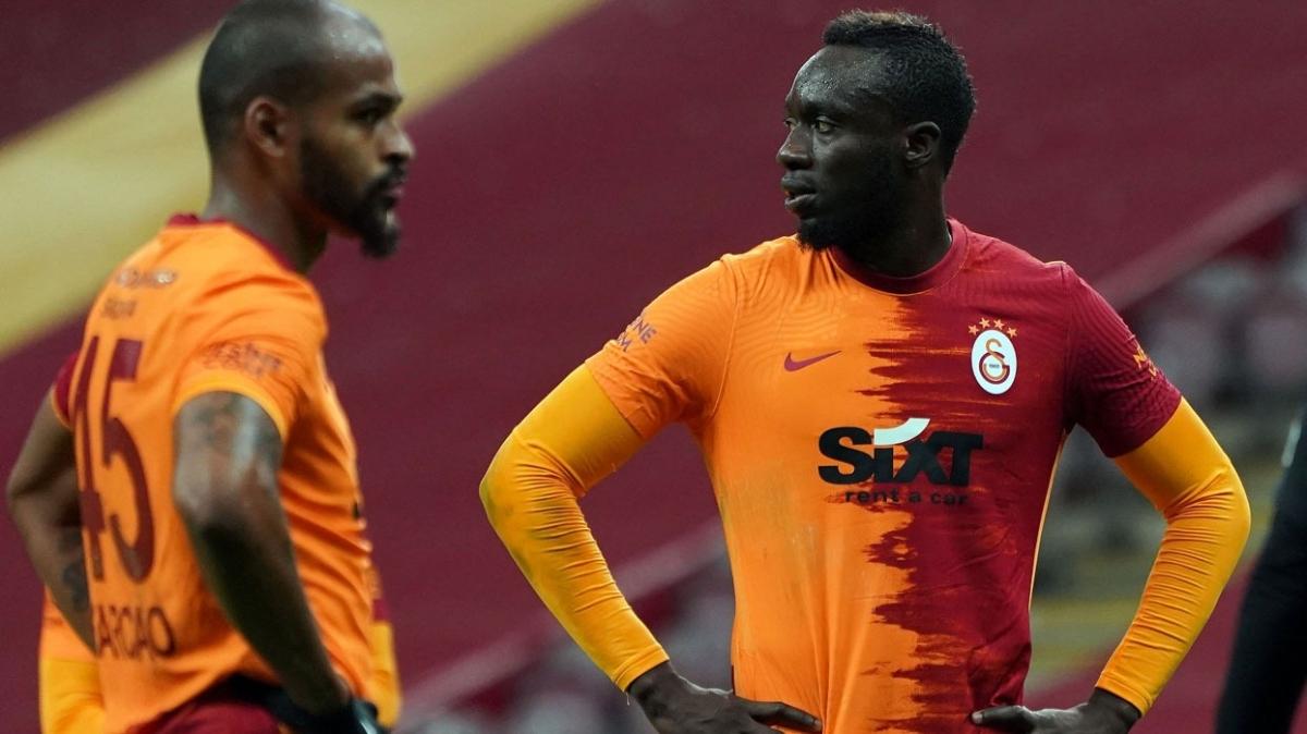 Galatasaray'da Mbaye Diagne yine snfta kald