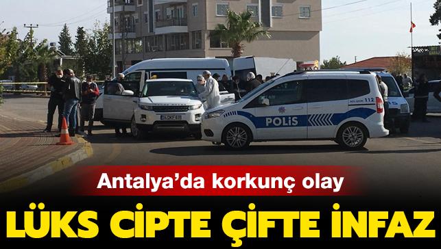 Antalya'da lks cipte ifte infaz