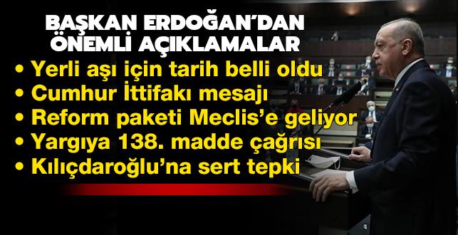 Bakan Erdoan'dan yargya 138. madde ars: 'Gereini neden yapmyorsunuz' 