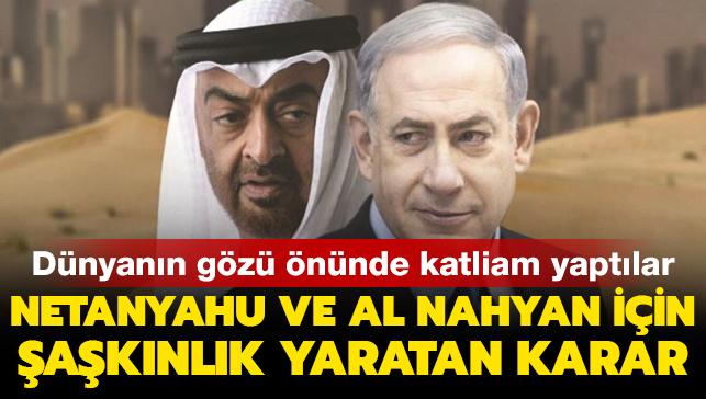Dnyann gz nnde katliam yaptlar! Netanyahu ve Al Nahyan 2021 Nobel Bar dl'ne aday gsterildi