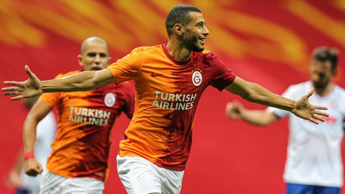 Galatasaray'da Younes Belhanda'nn eksiklii hissedildi
