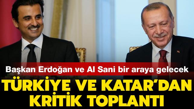 Trkiye ve Katar'dan kritik toplant! Bakan Erdoan ve Al Sani bir araya gelecek
