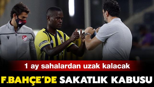Fenerbahçe'ye Samatta'dan kötü haber geldi