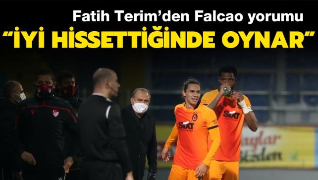 Fatih Terim: Falcao iyi hissettiinde oynar