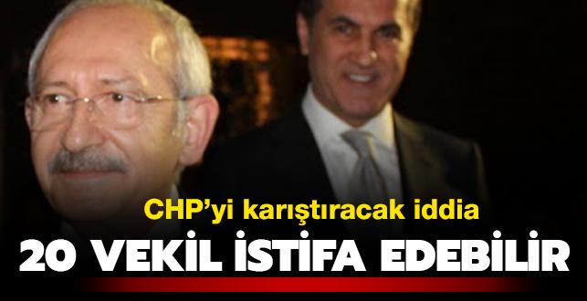 Mustafa Sargl yeni parti kuruyor: CHP'li 20 vekilin istifa edebilecei iddia edildi