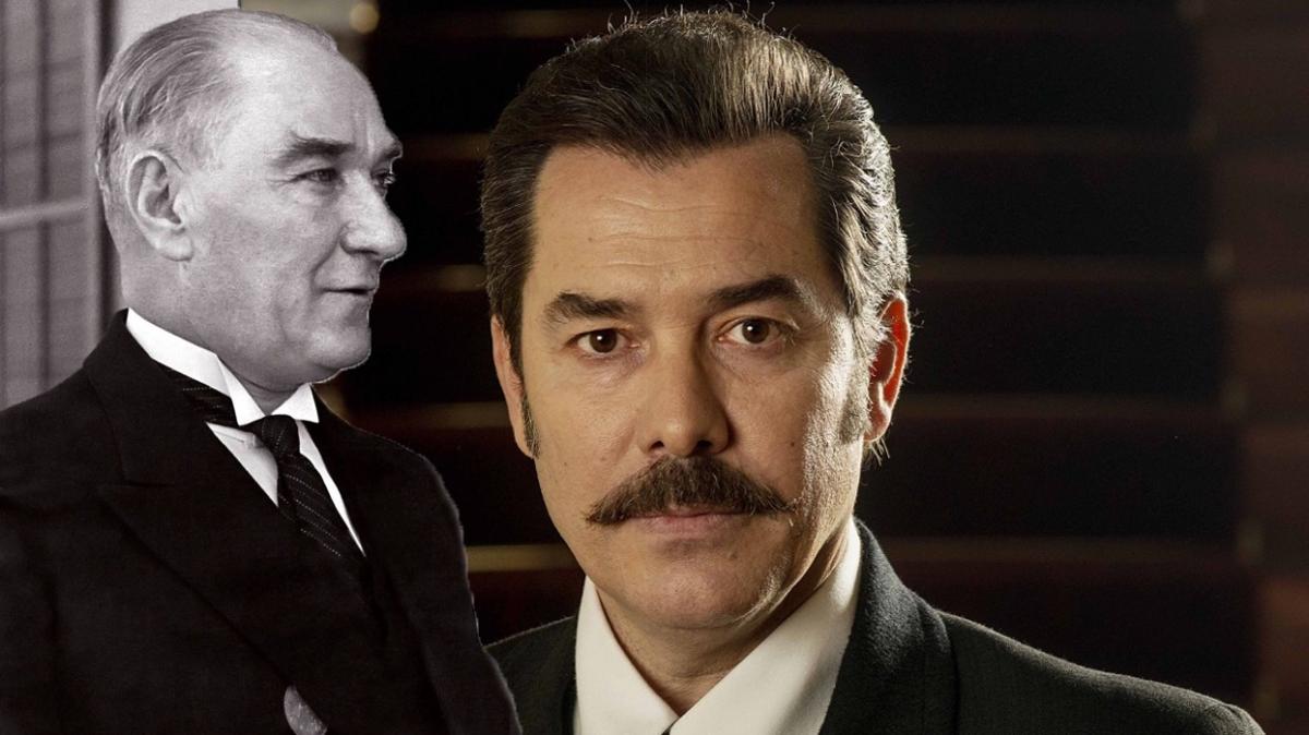 Zalim İstanbul'un Agah'ı Fikret Kuşkan "Akif" filminde Atatürk'ü canlandıracak