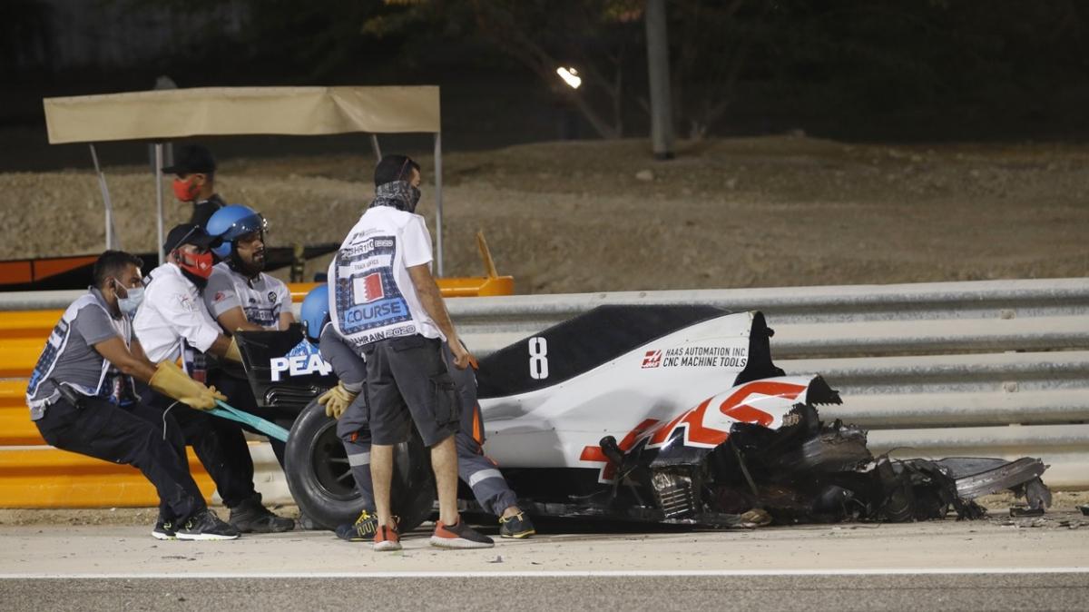 Romain Grosjean'in kazasyla ilgili soruturma balatld