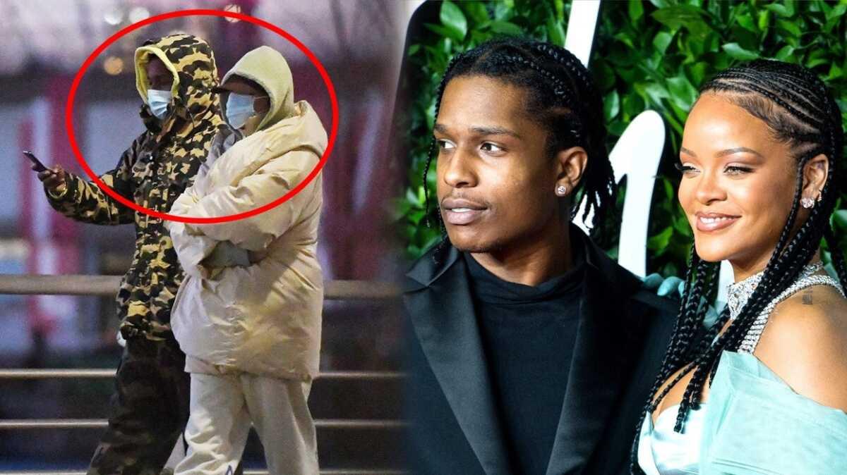 Dedikodular doru kt: Rihanna ve ASAP Rocky birlikte grntlendi!