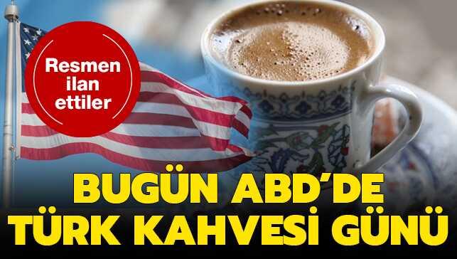 ABD'nin bakenti Washington'da 5 Aralk Dnya Trk Kahvesi gn ilan edildi