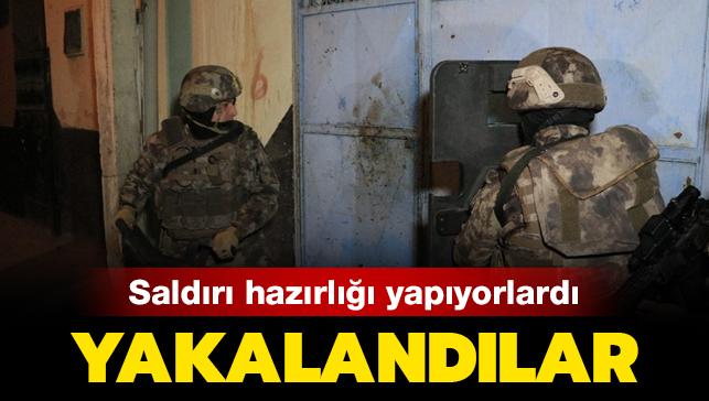 Adana'da son dakika DEA operasyonu: Saldr hazrlndaki 4 terrist yakaland