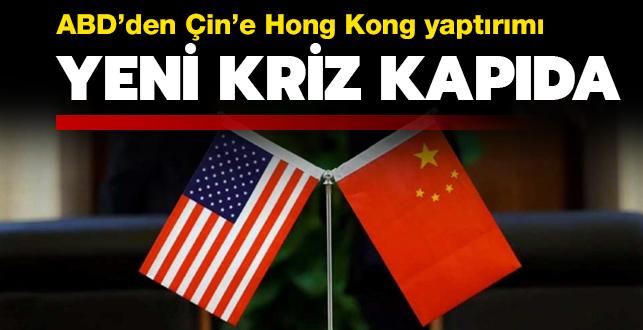 Son dakika haberleri... ABD'den in'e Hong Kong yaptrm: 14 vekil listeye alnd