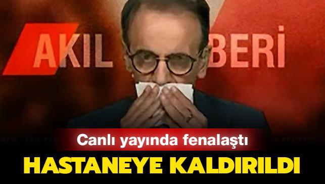 Mehmet Ceyhan canl yaynda fenalat: Salk durumu iyi