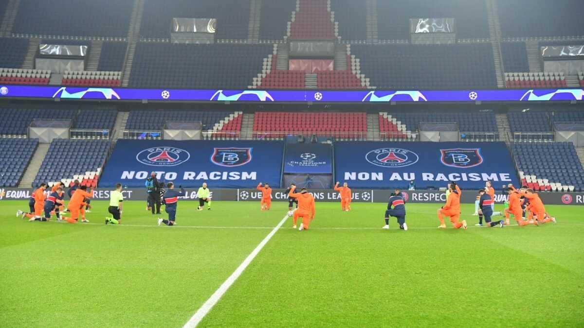 Baakehir PSG ampiyonlar Ligi fotoraflar resimleri