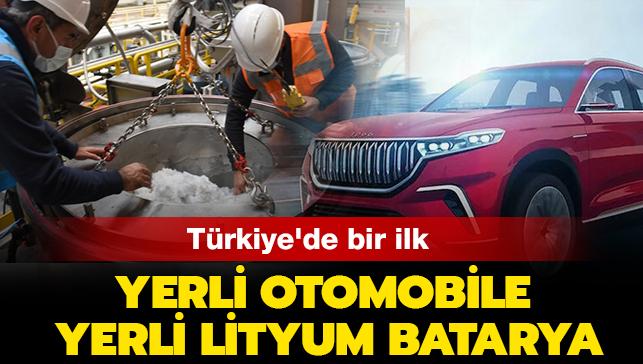 Trkiye'de ilk kez lityum karbonat retimine baland: Yerli otomobilde kullanlacak kalitede 