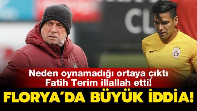 Son dakika haberi... Galatasaray'da Radamel Falcao gerekleri! Neden oynamad ortaya kt
