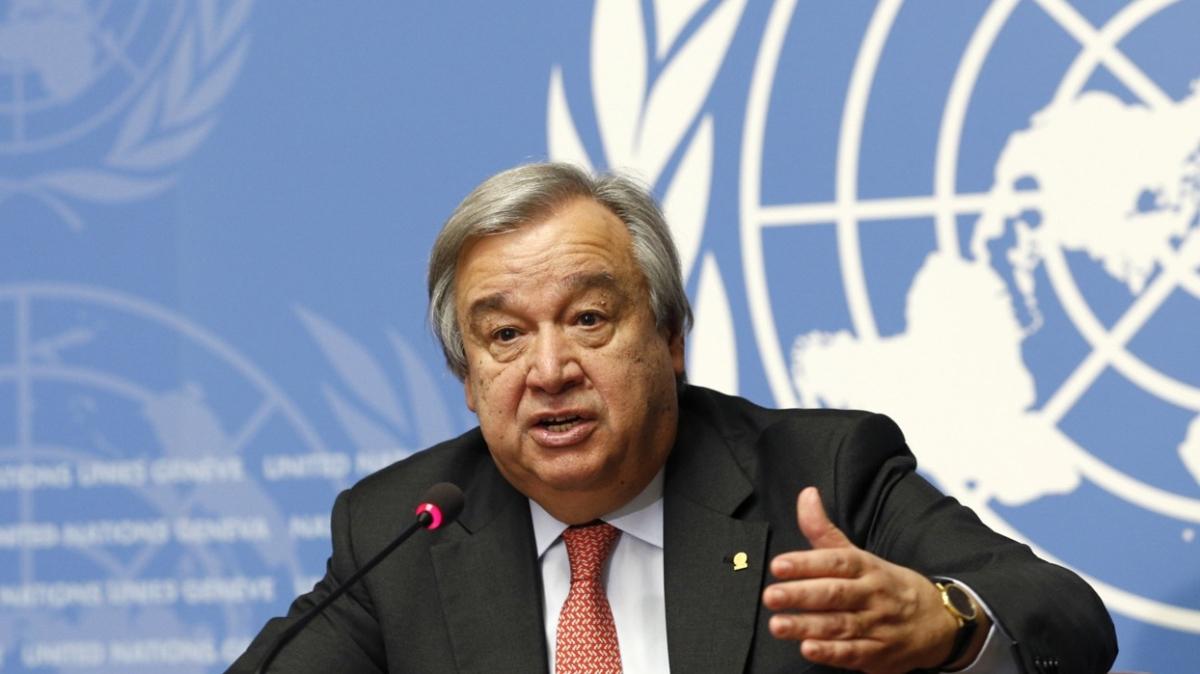 BM Genel Sekreteri Guterres: Hi tereddtsz a olurum