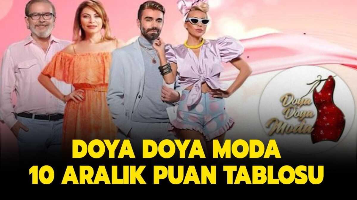 Doya Doya Moda 10 Aralk puan durumu nasl"