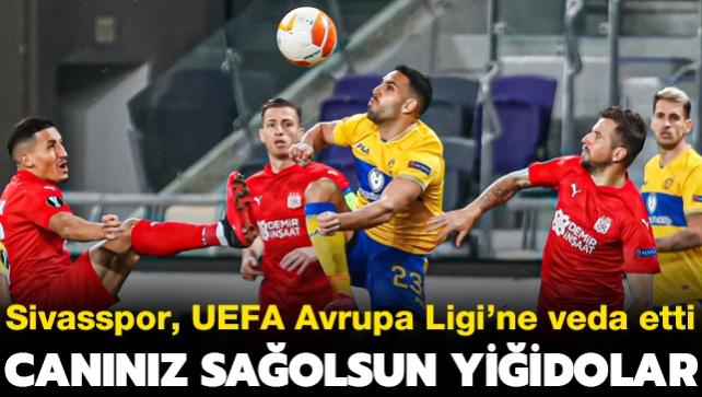 Maccabi Tel Aviv'e deplasmanda 1-0 yenilen Sivasspor, UEFA Avrupa Ligi'ne veda etti