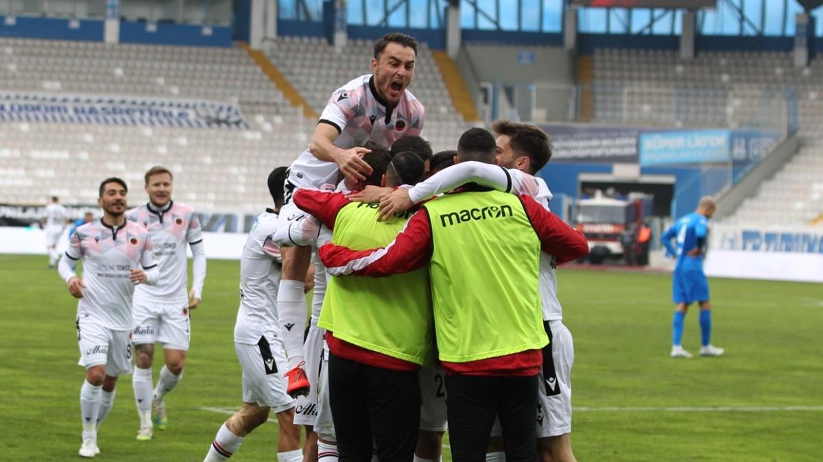 BB. Erzurumspor sahasnda Genlerbirlii'ne 1-0 malup oldu