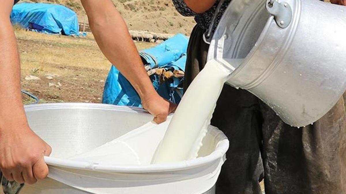 Çiğ süt tavsiye fiyatına litre başına 30 kuruş destek verilecek
