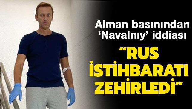 Alman basnndan 'Navalny' iddias: Rus stihbarat Tekilat zehirledi