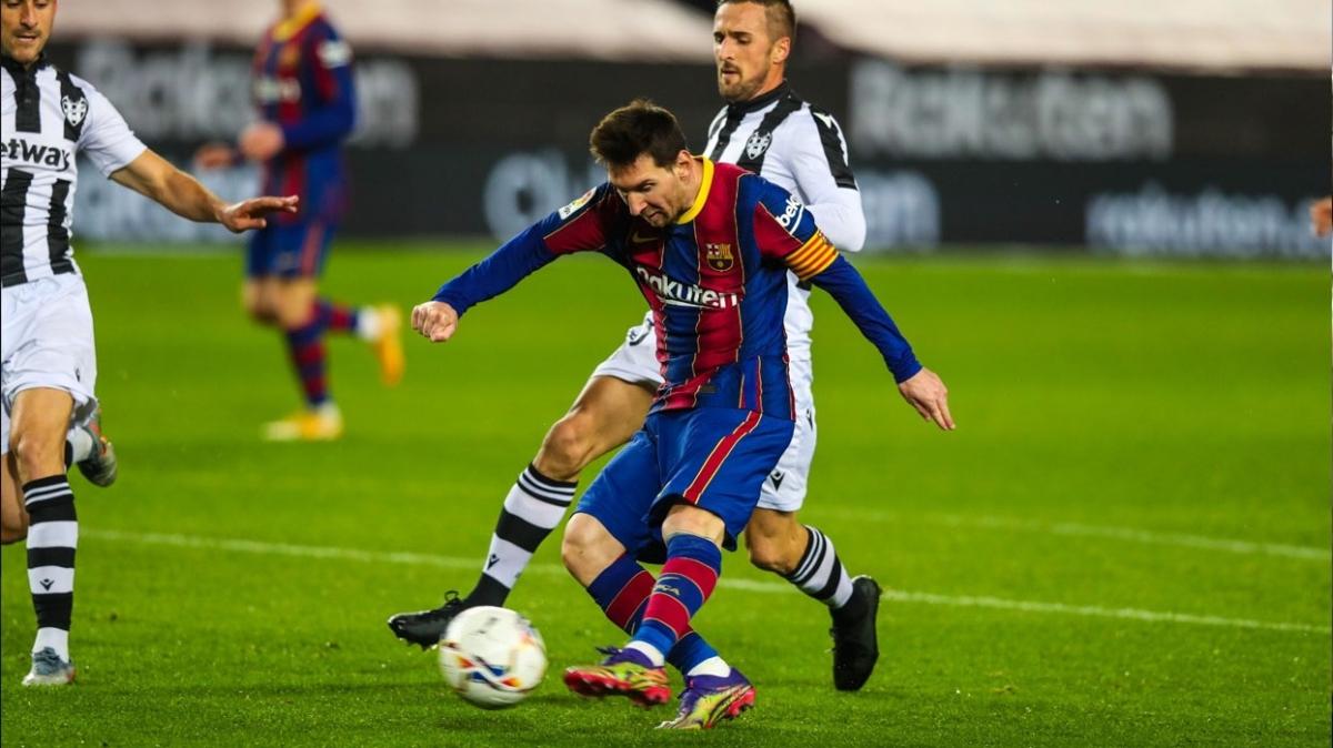 Messi attı, Barcelona La Liga'da 8. sıraya tırmandı