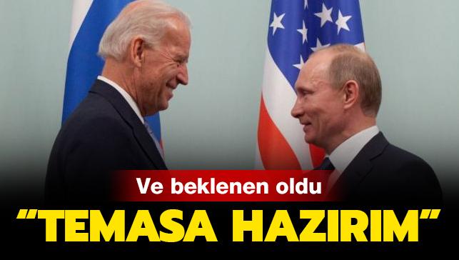Rusya lideri Putin, Joe Biden' tebrik etti