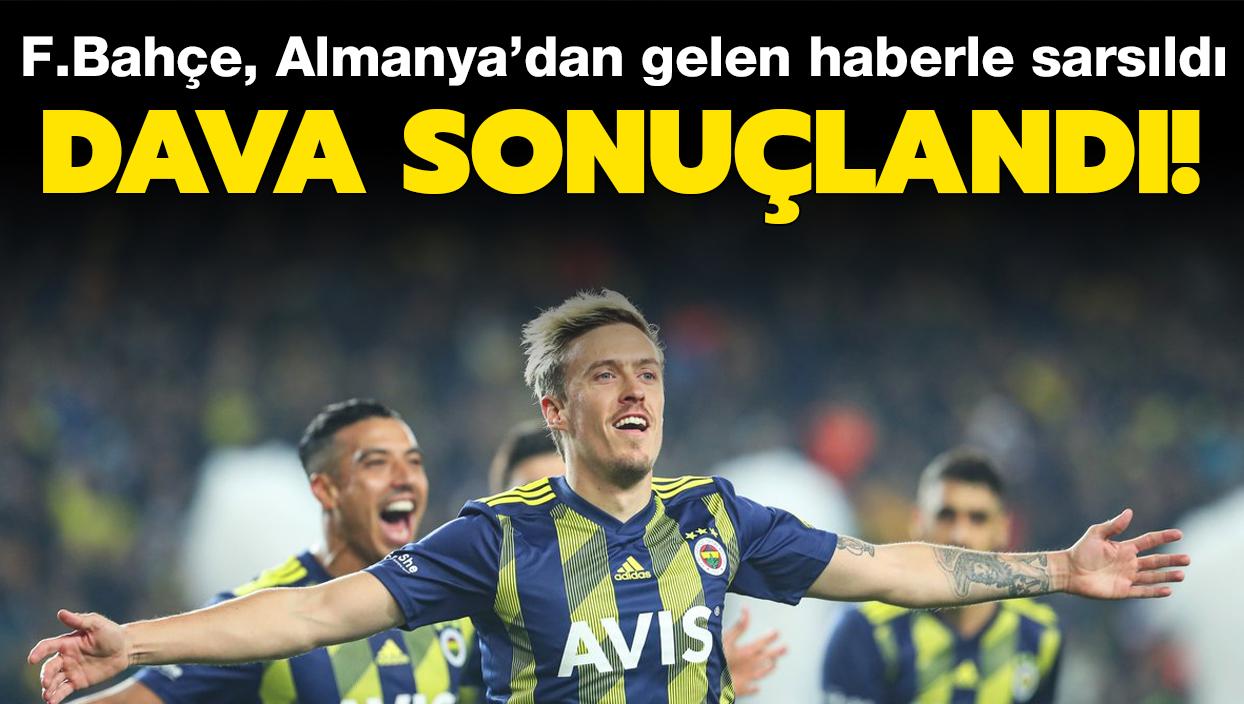 Son dakika haberi: Fenerbahçe, Max Kruse davasını kaybetti