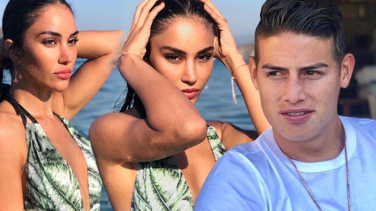 James Rodriguez Miss Fashion 2020 gzeli Elif Ylmaz' takip etmeye balad