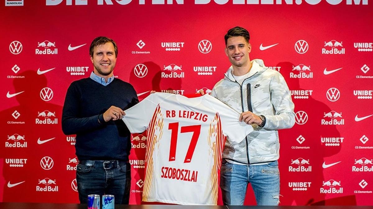 RB Leipzig Dominik Szoboszlai'yi kadrosuna katt
