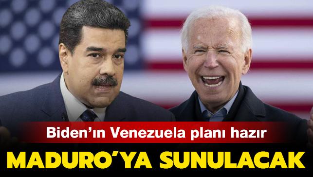 Son dakika haberleri... Biden'n Venezuela plan hazr: Maduro'ya sunulacak