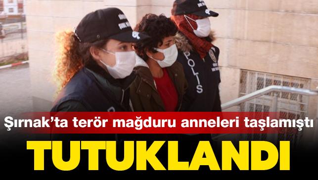 Son dakika haberleri... Şırnak'ta terör mağduru anneleri taşlamıştı: Tutuklandı
