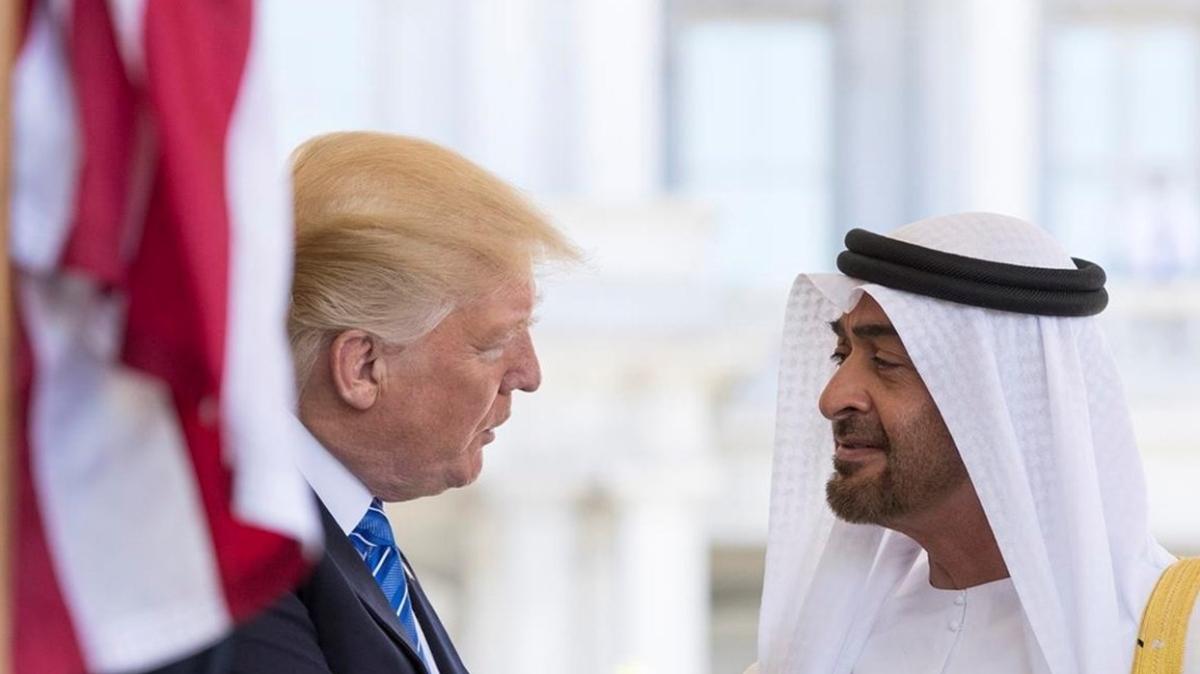 ABD Bakan Trump, BAE Veliaht Prensi Nahyan ile grt