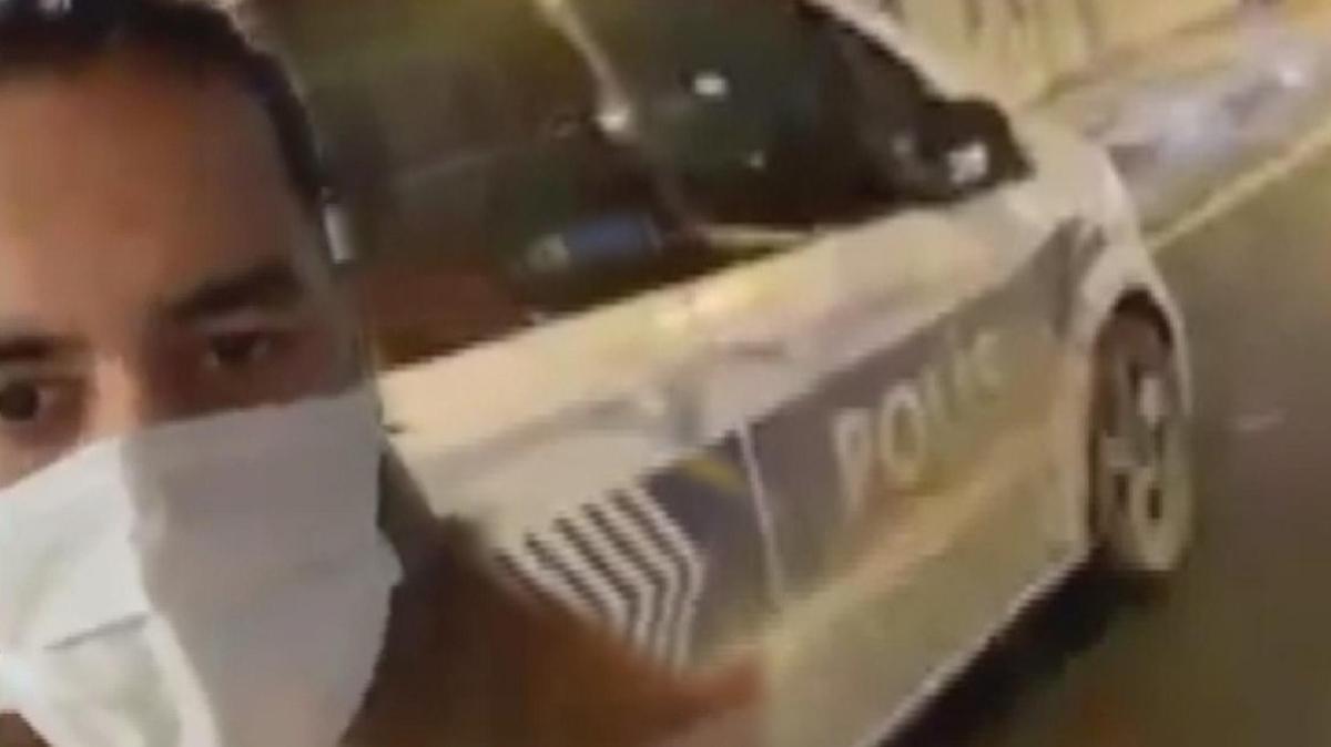 ranl fenomenin polis aracndaki grntleri byk tepki ekmiti:  stanbul Emniyet Mdrl soruturma balatt