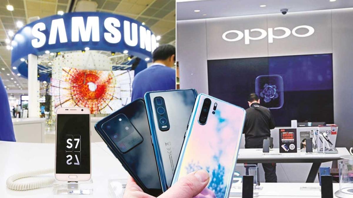 Samsung ve Oppo üretime geliyor