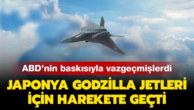 ABD'nin basksyla vazgemilerdi: Japonya Godzilla jetleri iin harekete geti!