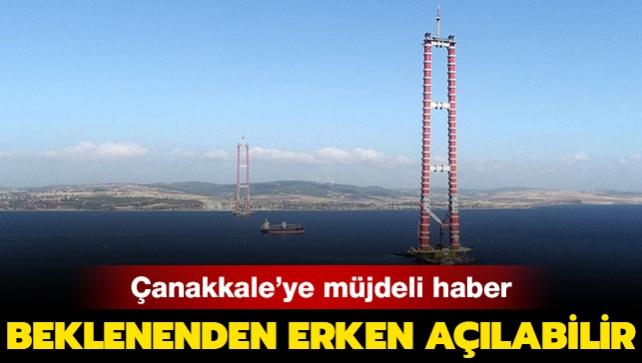 mjdeli haberi çanakkale’ye: Beklenenden erken alınabilir …