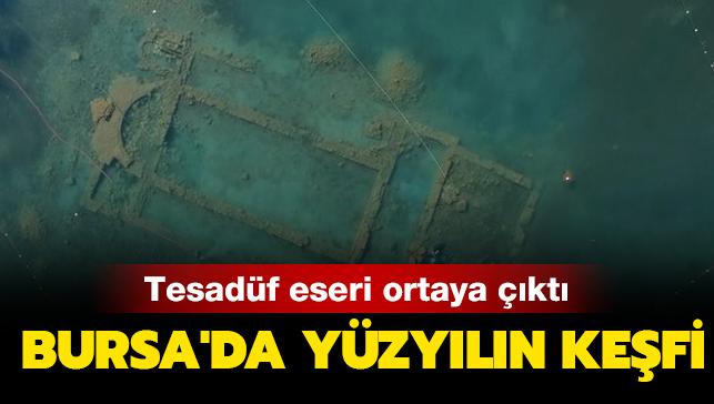 Tesadüf eseri ortaya çıktı: Bursa'da yüzyılın keşfi